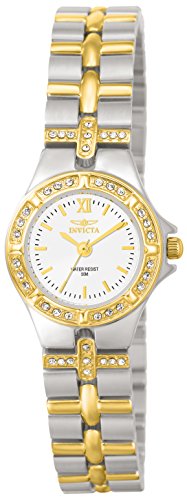 Product Cover Invicta Women's 0133 Wildflower Collection 18k Gold-Plated and Stainless Steel Watch