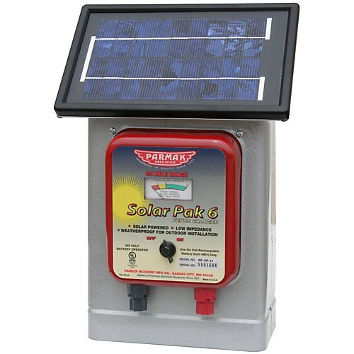 Product Cover Parmak DF-SP-LI Solar Pak 6 Low Impedance 6-Volt Battery-Operated 25-Mile-Range Electric Fence Charger