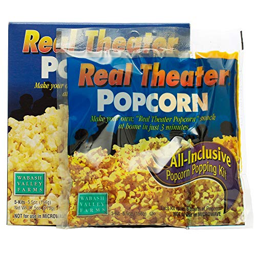 Product Cover Wabash Valley Farms All Inclusive Popping Kits - Real Theater Popcorn - 5 Kit - 1 Pack