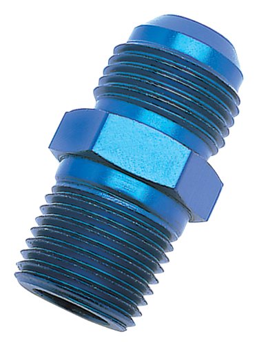 Product Cover Russell 660440 Blue Anodized Aluminum -6AN Flare to 1/4