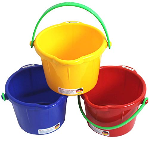 Product Cover Spielstabil Small Sand Pail - 1.5 Liter - Sold Individually - Colors Vary (Made in Germany)