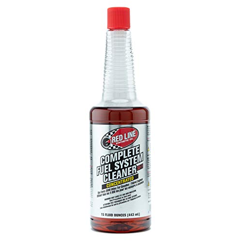 Product Cover Red Line (60103) Complete SI-1 Fuel System Cleaner Gas and Injector Additive Treatment-15 oz Bottle