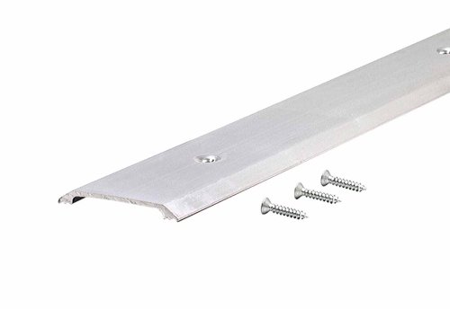 Product Cover M-D Building Products 11072 M-D Flat Saddle Threshold, 36 in L X 2-1/2 in W X 1/4 in H, Aluminum, x 2-1/2
