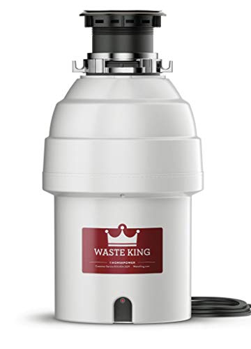 Product Cover Waste King L-8000 Garbage Disposal with Power Cord, 1 HP