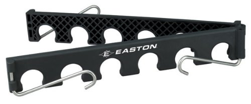 Product Cover EASTON ULTIMATE Baseball / Softball Bat Fence Rack | 2020 | Attaches Easily To Any Fence And Organizes Players Bats | Holds 12 Bats | Collapsible For Easy Transport | Lightweight And Durable