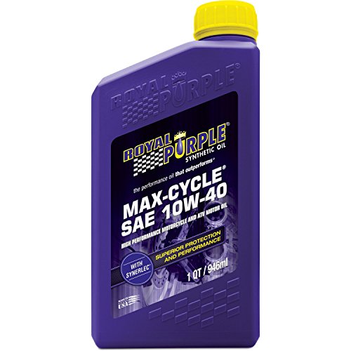 Product Cover Royal Purple ROY01315 Max Cycle 10W40 Oil for Motorcycles and ATVs, 1 Quart