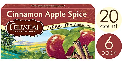 Product Cover Celestial Seasonings Herbal Tea, Cinnamon Apple Spice, 20 Count (Pack of 6)