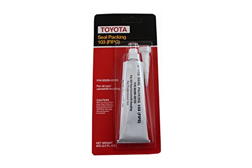 Product Cover Genuine Toyota Fluid 00295-00103 Formed-in-Place Oil Pan Gasket - 3 oz. Tube