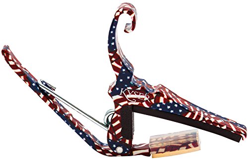 Product Cover Kyser Quick-Change Capo for 6-string acoustic guitars, Freedom, KG6F