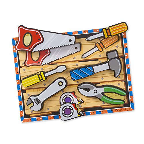 Product Cover Melissa & Doug Tools Wooden Chunky Puzzle (7 pcs)
