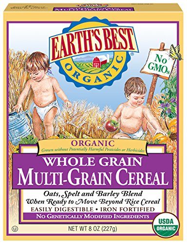 Product Cover Earth's Best Organic Infant Cereal, Whole Multi-Grain,  8 oz. Box (Pack of 12)