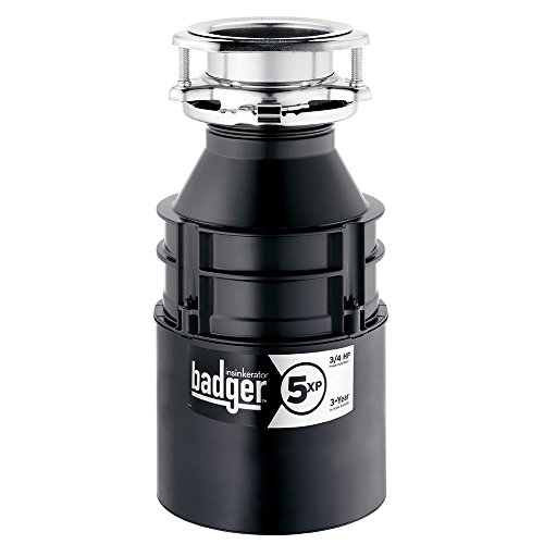 Product Cover InSinkErator Garbage Disposal, Badger 5XP, 3/4 HP Continuous Feed