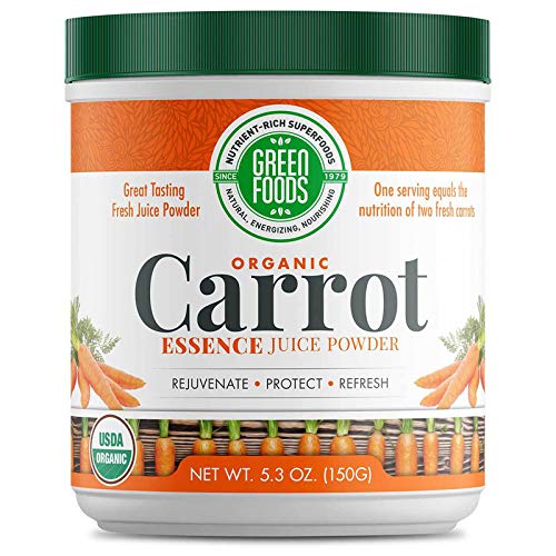 Product Cover Green Foods - Carrot Essence, 5.3 oz powder