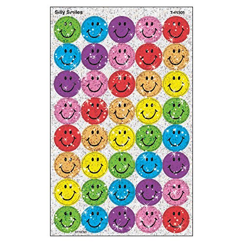 Product Cover TREND enterprises, Inc. Silly Smiles superSpots Stickers-Sparkle, 160 ct