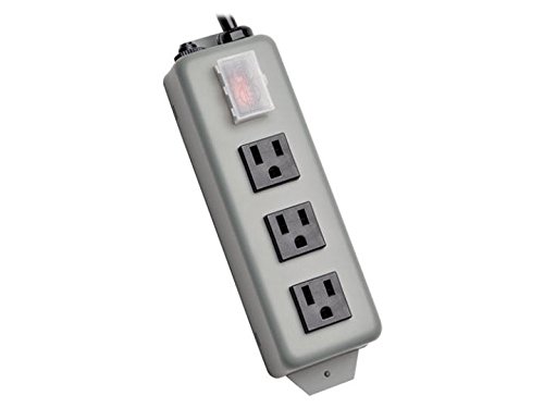 Product Cover Tripp Lite 3 Outlet Waber Industrial Power Strip, 6ft Cord with 5-15P Plug (3SP)