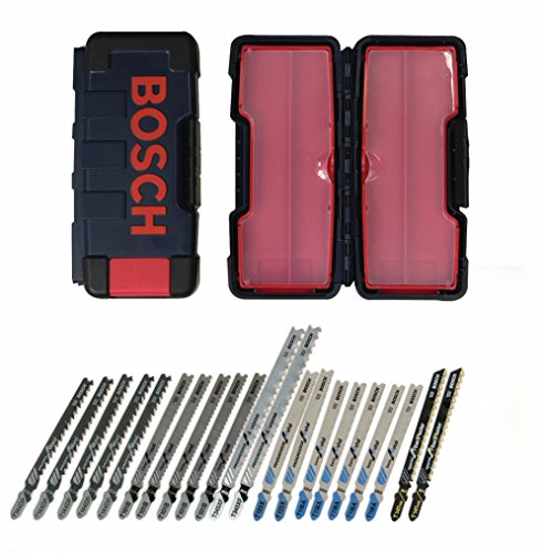 Product Cover Bosch 21-Piece T-Shank Contractor Jig Saw Blade Set TC21HC
