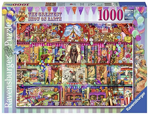 Product Cover Ravensburger The Greatest Show on Earth 15254 1000 Piece Puzzle for Adults, Every Piece is Unique, Softclick Technology Means Pieces Fit Together Perfectly