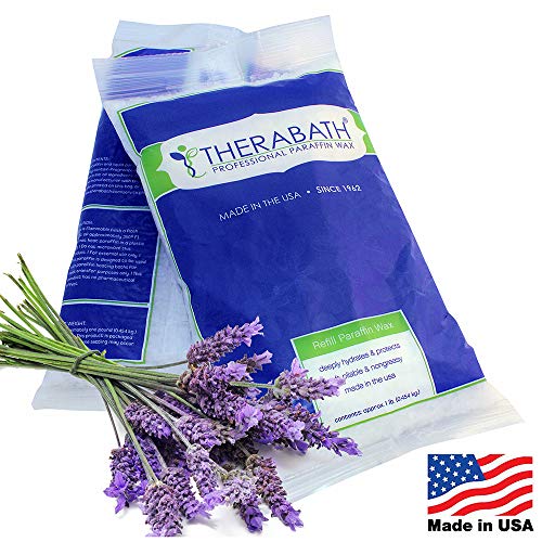 Product Cover Therabath Paraffin Wax Refill - Use To Relieve Arthitis Pain and Stiff Muscles - Deeply Hydrates and Protects - 6 lbs (Lavender Harmony)