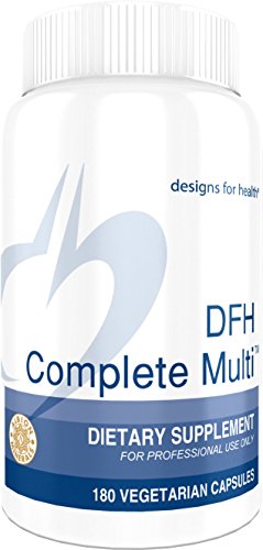 Product Cover Designs for Health DFH Complete Multi - Full Spectrum Multivitamin, Multimineral with No Copper or Iron (180 Capsules)