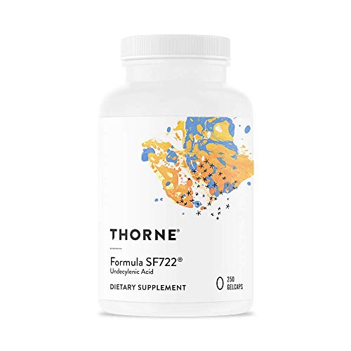 Product Cover Thorne Research - Formula SF722 - Undecylenic Acid for Gastrointestinal and Gut Flora Support - 250 Gelcaps