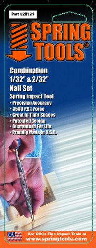 Product Cover SpringTools 32R12-1 1/32 to 2/32-Inch Combination Nail Set