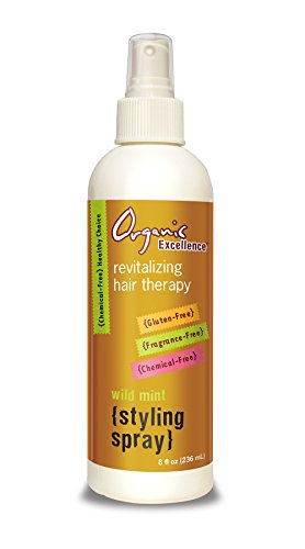 Product Cover Organic Excellence Wild Mint Styling Spray, Alcohol-Free, pH Neutral, 8 Ounce