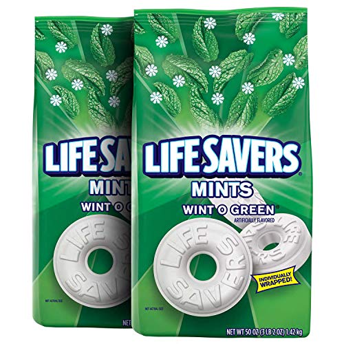 Product Cover LIFE SAVERS Mints Wint-O-Green Hard Candy 50-Ounce Party Size Bag (Pack of 2)