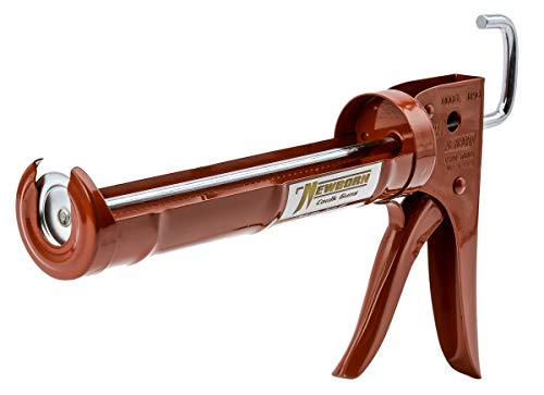Product Cover Newborn 189D Drip-Free Super Ratchet Rod Cradle Caulking Gun, 1/10 Gallon Cartridge, 6:1 Thrust Ratio