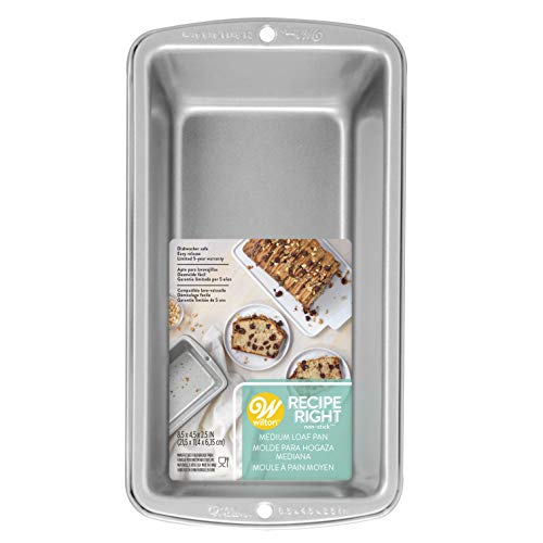 Product Cover Wilton Recipe Right Medium Bread Loaf Baking Pan - 8 1/2
