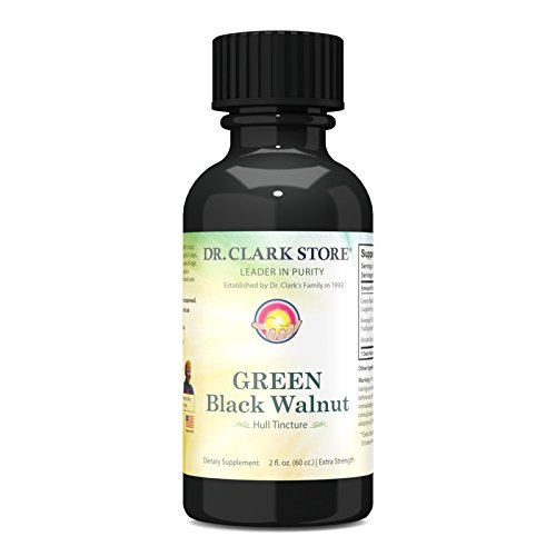 Product Cover Original Green Black Walnut Hull Tincture (Extra Strength) by Dr. Hulda Clark, 2 oz