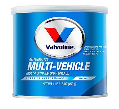 Product Cover Valvoline Multi-Vehicle Moly-Fortified Gray Grease 1 LB