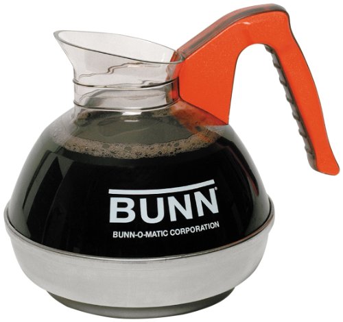 Product Cover BUNN 6101.0101 Easy Pour Commercial 12-Cup Decaf Coffee Decanter, Orange