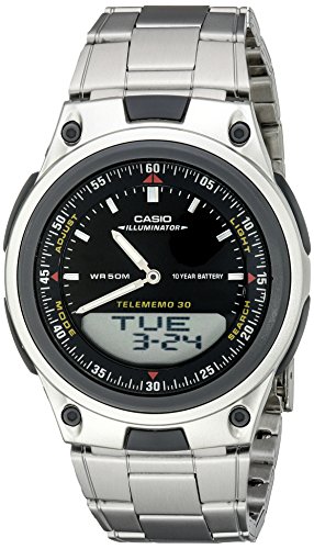 Product Cover Casio Men's AW80D-1AVCB 10-Year Battery Ana-Digi Bracelet Watch