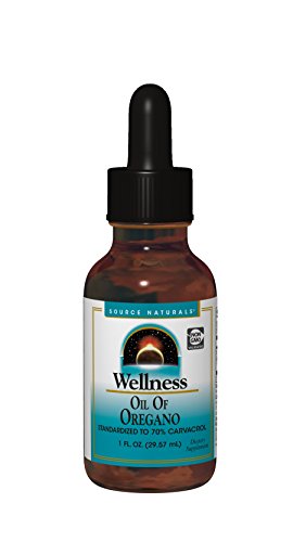 Product Cover Source Naturals Wellness Oil of Oregano 45mg 70% Carvacrol 1 oz