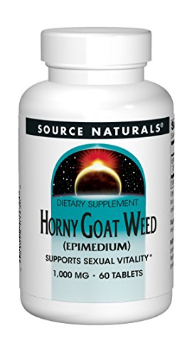 Product Cover Source Naturals Horny Goat Weed (Epimedium)1,000mg - 60 Tablets