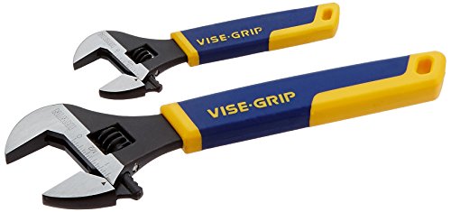 Product Cover IRWIN VISE-GRIP Tools Adjustable Wrench Set, 2-Piece (6 Inch and 10 Inch) (2078700)
