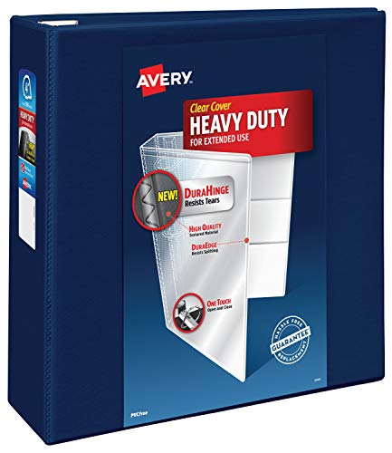 Product Cover Avery Heavy Duty View 3 Ring Binder,4