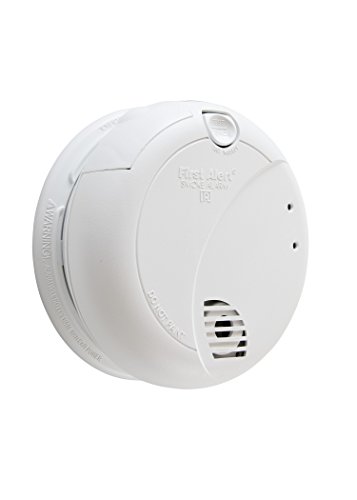 Product Cover First Alert Hardwired Smoke Alarm with Photoelectric Sensor and Battery Backup,  BRK 7010B