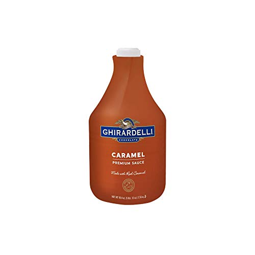 Product Cover Ghirardelli Chocolate Flavored Sauce, Creamy Caramel, 90.4-Ounce