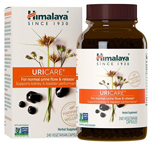 Product Cover Himalaya UriCare/Cystone, Caffeine-Free Kidney and Urinary Tract Support 840 mg, 240 Capsules, 2 Month Supply