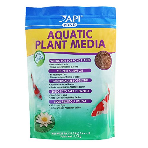 Product Cover API POND AQUATIC PLANT MEDIA Potting Soil For Pond Plants  25-Pound Bag