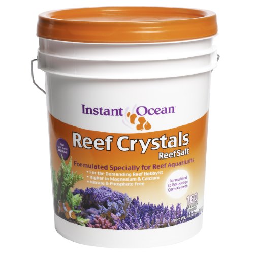 Product Cover Instant Ocean Reef Crystals Reef Salt For 160 Gallons, Enriched Formulation For aquariums