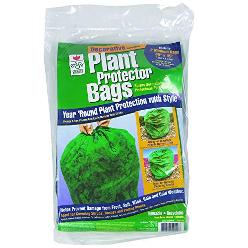 Product Cover Easy Gardener Plant Protector Bags, Reusable Plant Protection for Tomatoes and Shrubs (40 inches x 45 inches), 2 Bags
