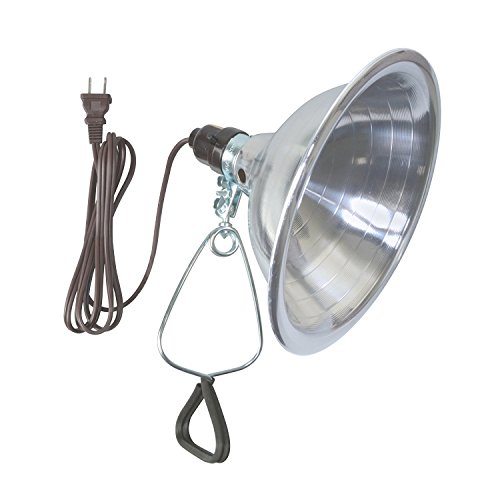 Product Cover Woods Clamp Lamp Light with Aluminum Reflector, 150W, UL Listed, 6- Foot Cord