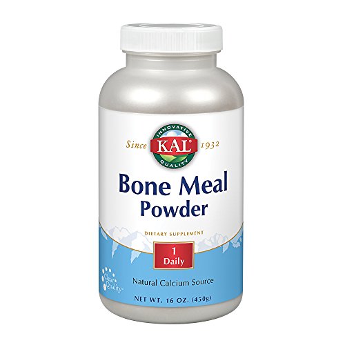 Product Cover KAL Bone Meal Powder | Sterilized & Edible Supplement Rich in Calcium, Phosphorus, Magnesium | for Bones, Teeth, Nerves, Muscular Function | 16 oz