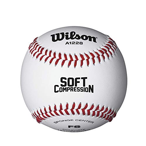 Product Cover Wilson Practice and Soft Compression Baseballs, A1228, FS, 1 dozen