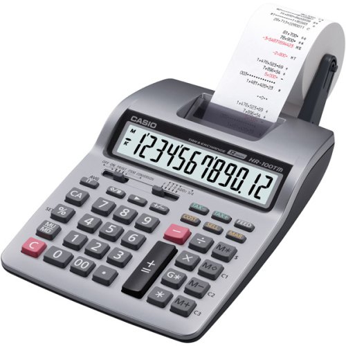 Product Cover Casio Inc. HR-100TM mini desktop printing Calculator