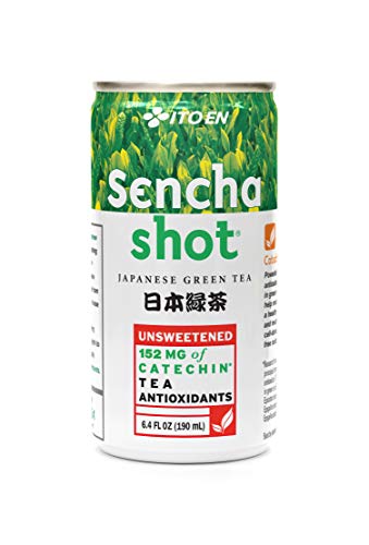 Product Cover Ito En Sencha Shot, Japanese Green Tea, Unsweetened, Zero Calories, with Antioxidants, Excellent Source of Vitamin C, Product of Japan, 6.4 Fl Oz, Pack of 30