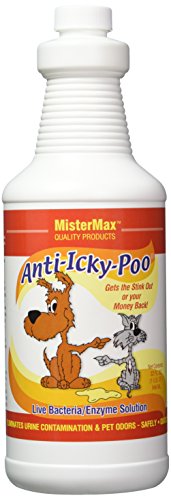 Product Cover Anti Icky Poo Odor Remover (1) Quart with Sprayer