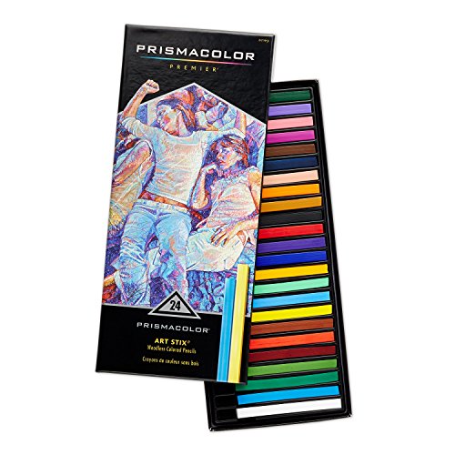 Product Cover Prismacolor 2163  Premier Art Stix Woodless Colored Pencils, 24-Count